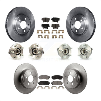 [Avant + Arrière] Kit d'ensemble roulement de roue et moyeu pour Dodge Charger Chrysler 300 AWD avec 2.7L KBB-110340 par Transit Auto