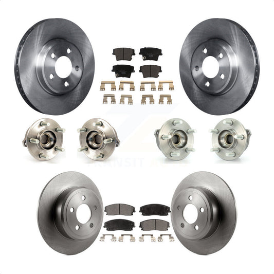 [Avant + Arrière] Kit d'ensemble roulement de roue et moyeu pour Dodge Charger Chrysler 300 AWD avec 2.7L KBB-110340 par Transit Auto