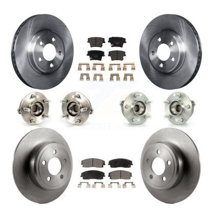 [Avant + Arrière] Kit d'ensemble roulement de roue et moyeu pour Dodge Charger Chrysler 300 AWD avec 2.7L KBB-110340