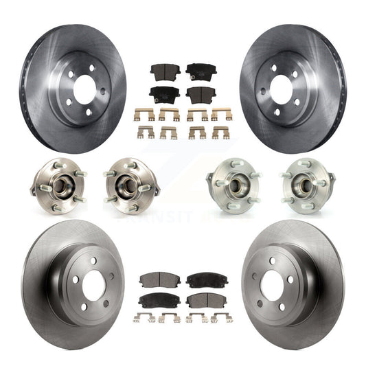 [Avant + Arrière] Kit d'ensemble roulement de roue et moyeu pour Dodge Charger Chrysler 300 AWD avec 2.7L KBB-110340
