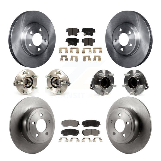 [Avant + Arrière] Kit d'ensemble roulement de roue et moyeu pour Dodge Charger Chrysler 300 KBB-110343