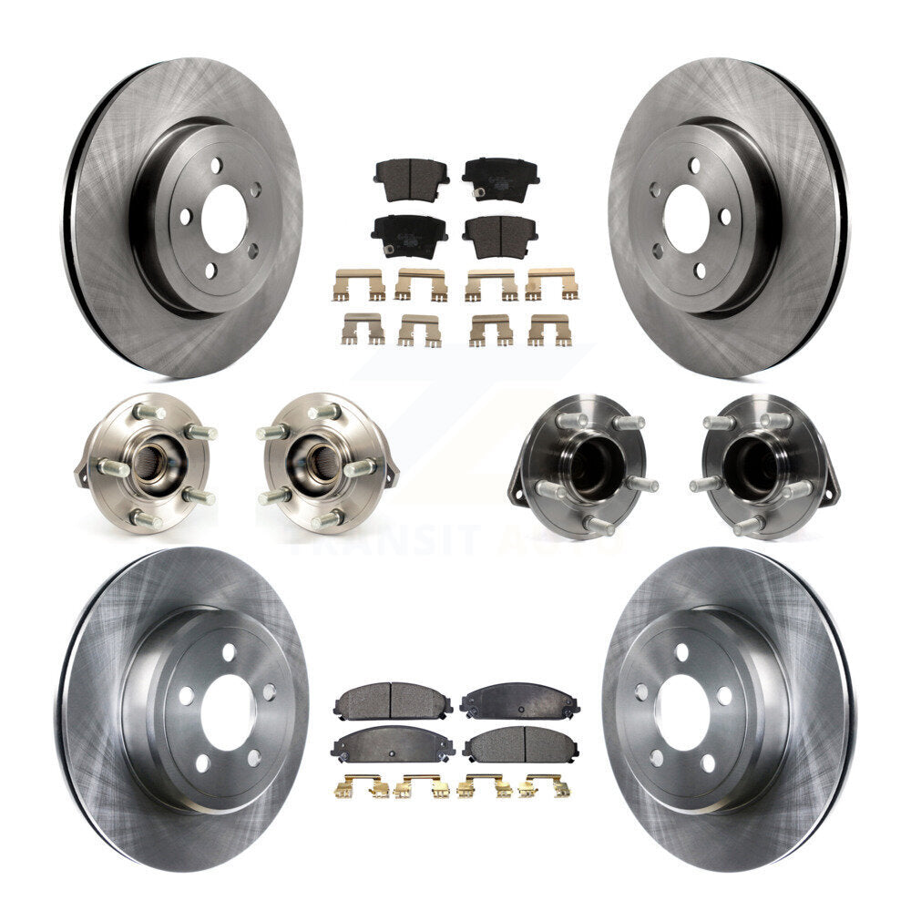 [Avant + Arrière] Kit d'ensemble roulement de roue et moyeu pour Dodge Chrysler 300 Charger Challenger KBB-110344