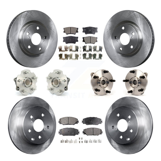 [Avant + Arrière] Kit d'ensemble roulement de roue et moyeu pour Toyota RAV4 avec 3rd Row Seating KBB-110347