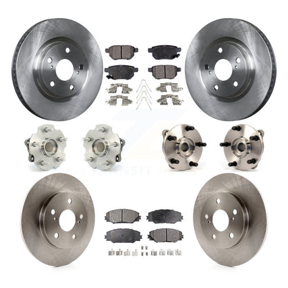 [Avant + Arrière] Kit d'ensemble roulement de roue et moyeu pour Toyota Corolla iM Scion KBB-110348