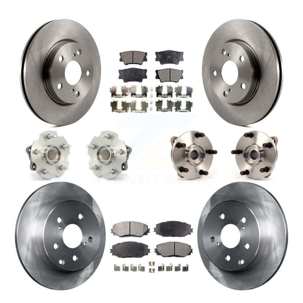 [Avant + Arrière] Kit d'ensemble roulement de roue et moyeu pour Toyota RAV4 Lexus HS250h KBB-110350
