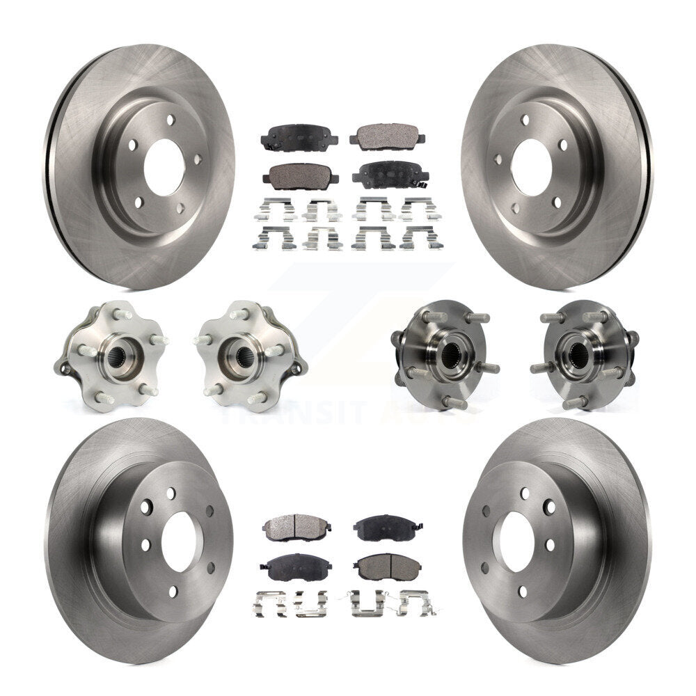[Avant + Arrière] Kit d'ensemble roulement de roue et moyeu pour Nissan Juke KBB-110356