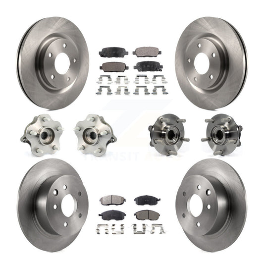 [Avant + Arrière] Kit d'ensemble roulement de roue et moyeu pour Nissan Juke KBB-110356