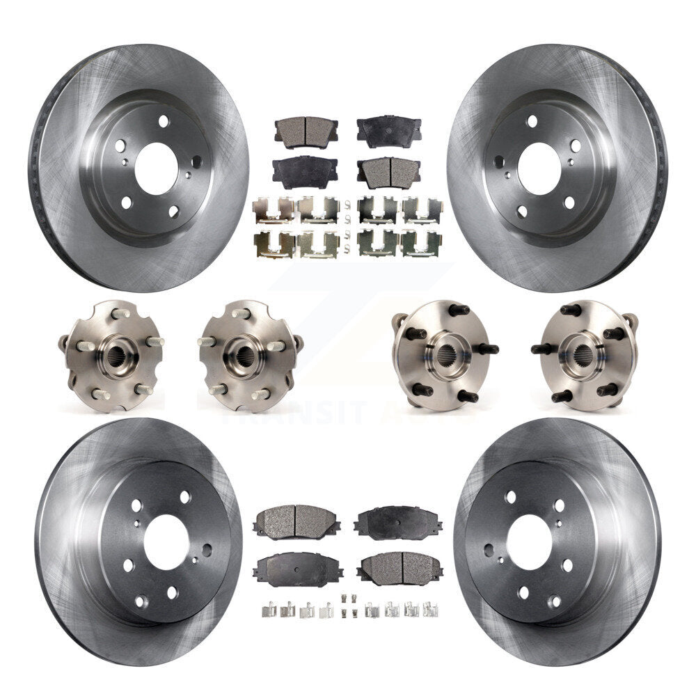 [Avant + Arrière] Kit d'ensemble roulement de roue et moyeu pour Toyota RAV4 avec 3rd Row Seating KBB-110357