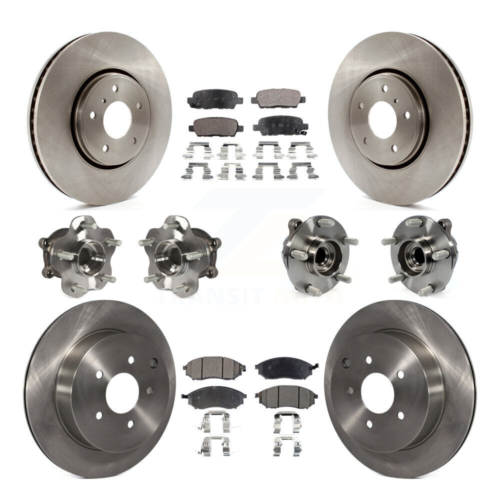 [Avant + Arrière] Kit d'ensemble roulement de roue et moyeu pour Infiniti FX35 QX70 INFINITI KBB-110365