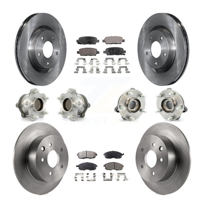 [Avant + Arrière] Kit d'ensemble roulement de roue et moyeu pour Nissan Altima KBB-110385