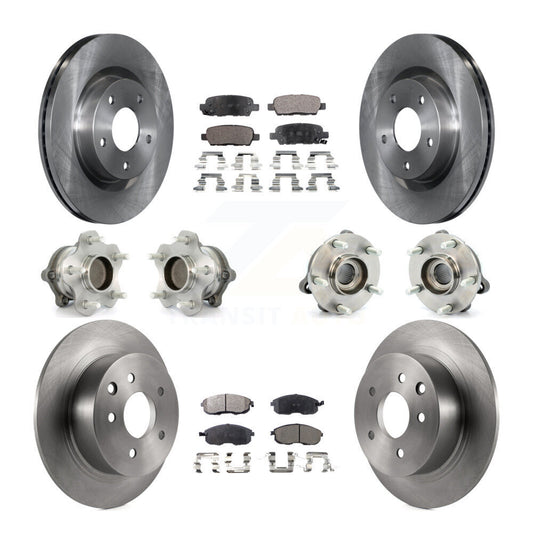 [Avant + Arrière] Kit d'ensemble roulement de roue et moyeu pour Nissan Altima KBB-110385