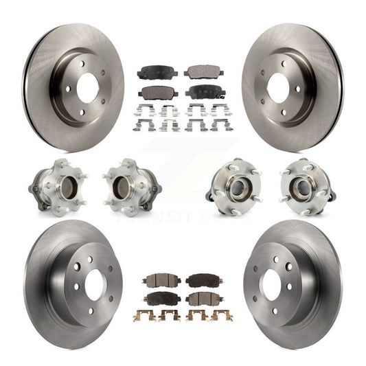 [Avant + Arrière] Kit d'ensemble roulement de roue et moyeu pour Nissan Altima KBB-110389