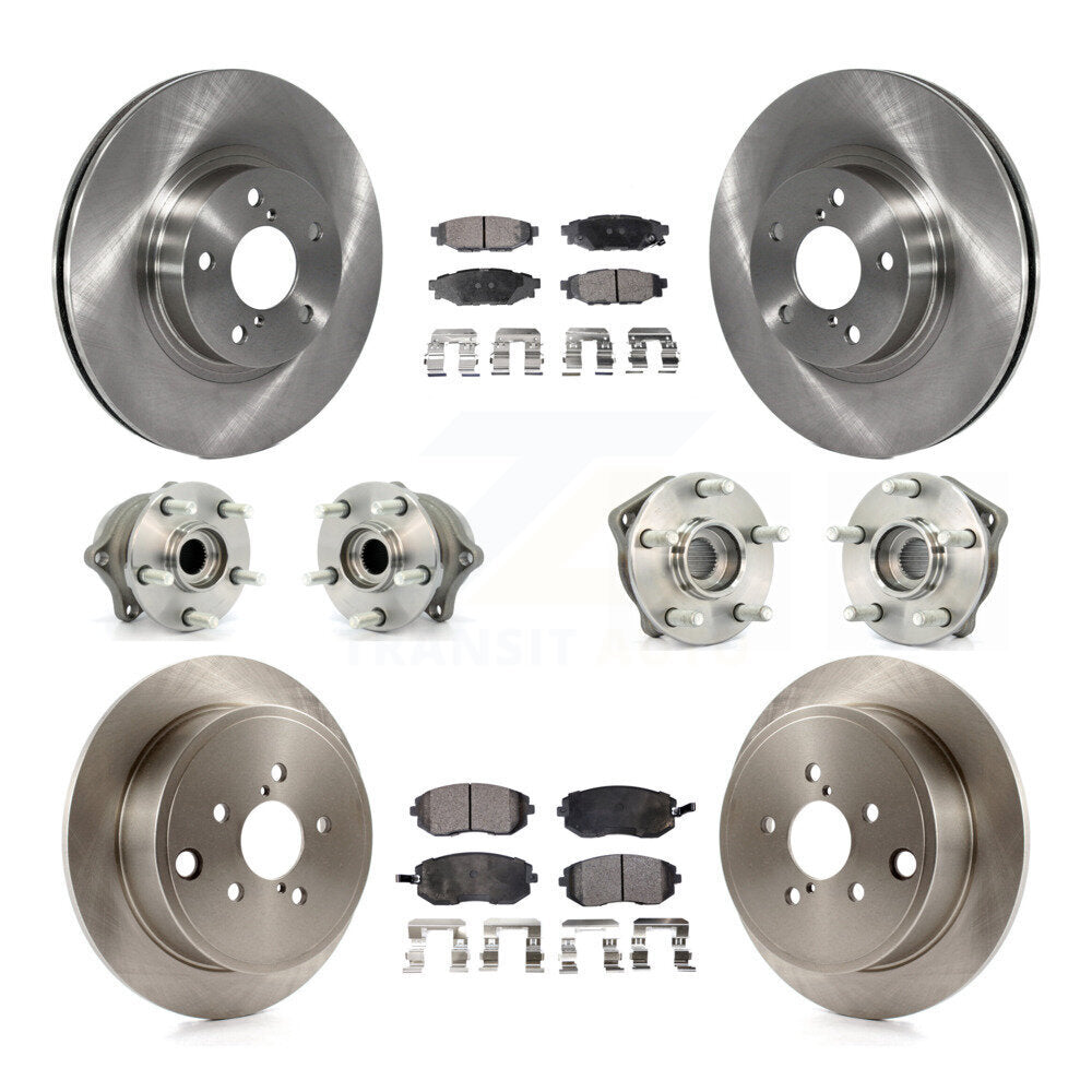 [Avant + Arrière] Kit d'ensemble roulement de roue et moyeu pour Subaru Impreza KBB-110393