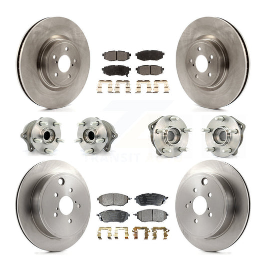 [Avant + Arrière] Kit d'ensemble roulement de roue et moyeu pour Subaru Outback Legacy KBB-110396