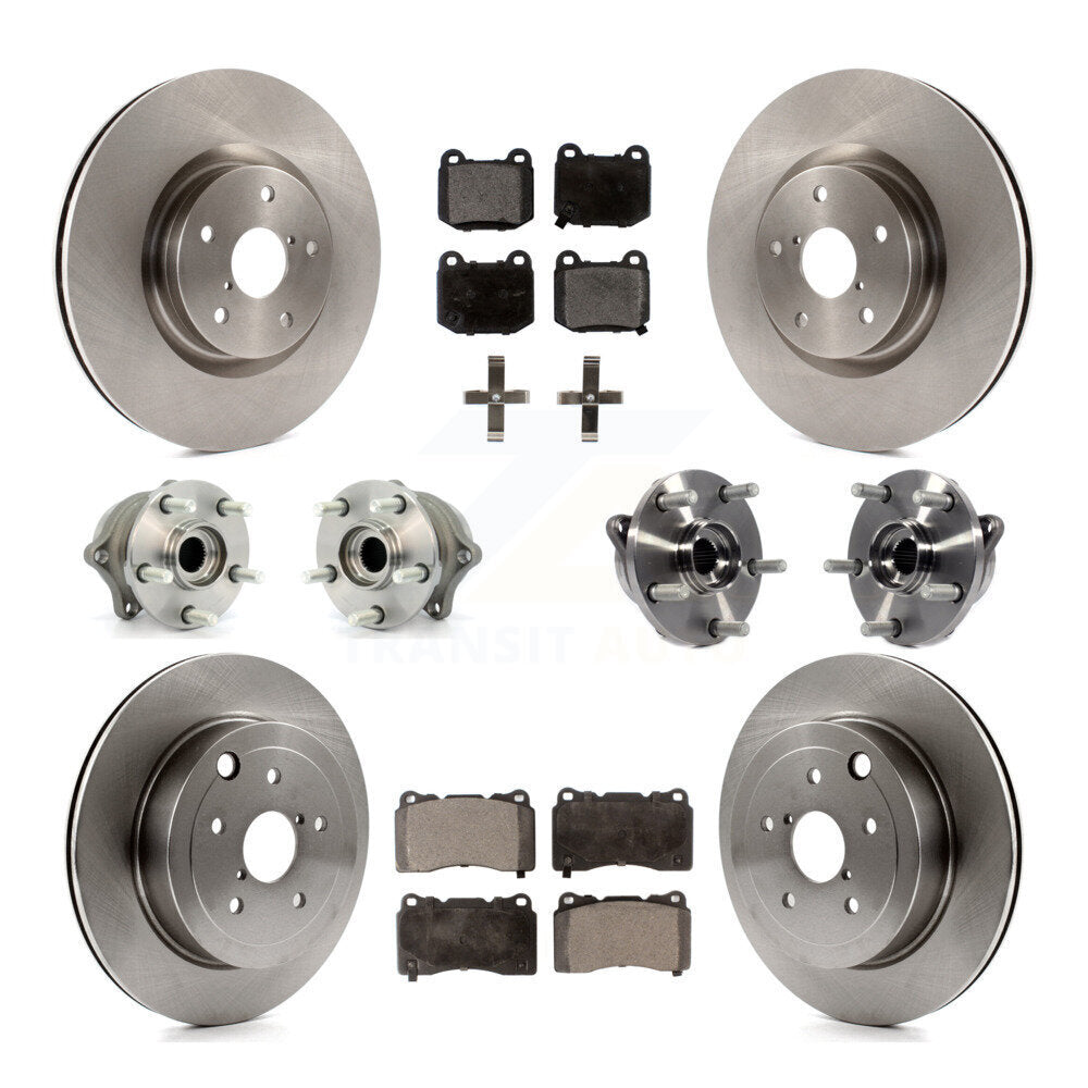 [Avant + Arrière] Kit d'ensemble roulement de roue et moyeu pour Subaru Impreza WRX STI KBB-110397