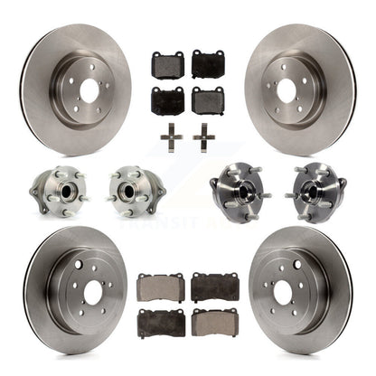 [Avant + Arrière] Kit d'ensemble roulement de roue et moyeu pour Subaru Impreza WRX STI KBB-110397