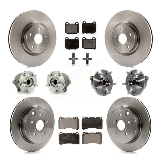 [Avant + Arrière] Kit d'ensemble roulement de roue et moyeu pour Subaru Impreza WRX STI KBB-110397