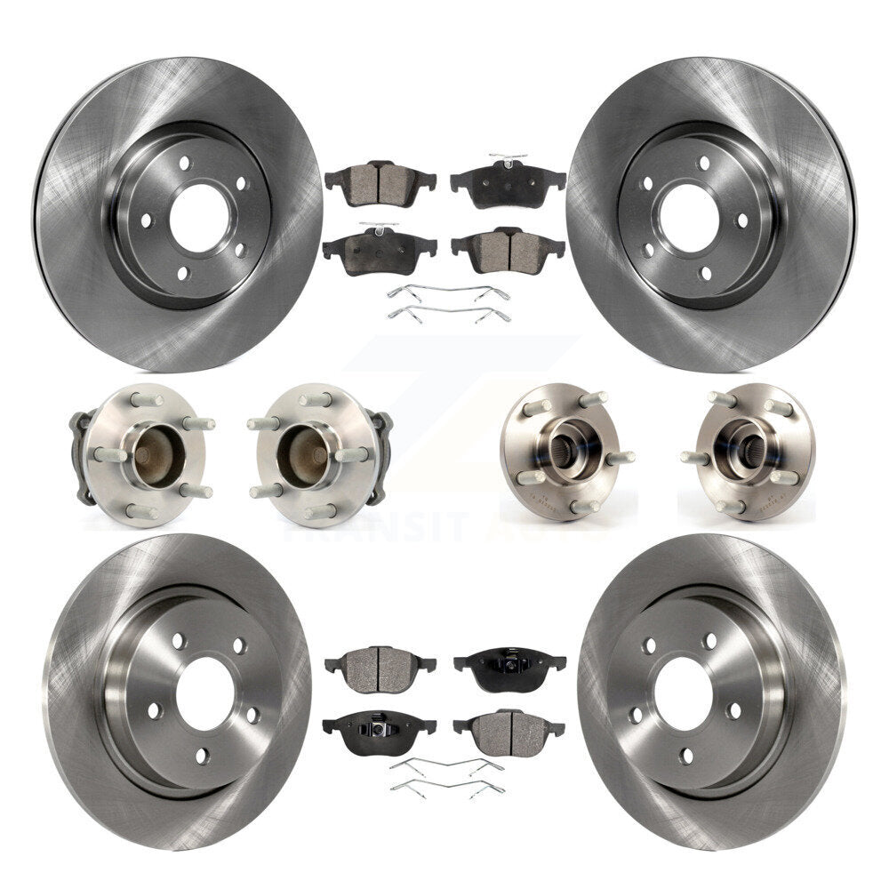 [Avant + Arrière] Kit d'ensemble roulement de roue et moyeu pour Volvo S40 C70 C30 V50 KBB-110408