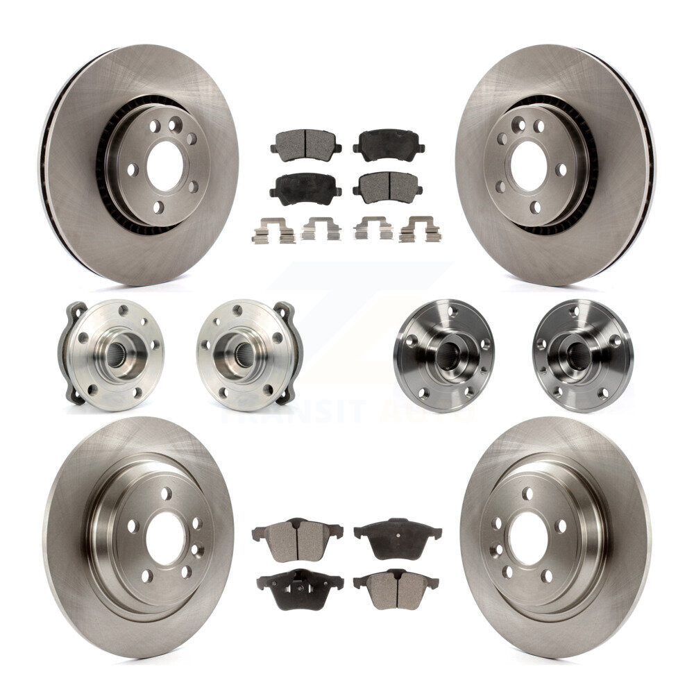 [Avant + Arrière] Kit d'ensemble roulement de roue et moyeu pour Volvo S60 V60 Cross Country KBB-110411