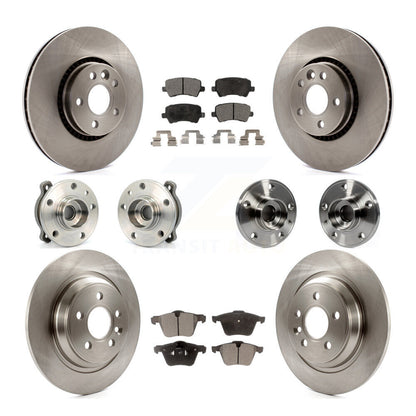 [Avant + Arrière] Kit d'ensemble roulement de roue et moyeu pour Volvo S60 V60 Cross Country KBB-110411