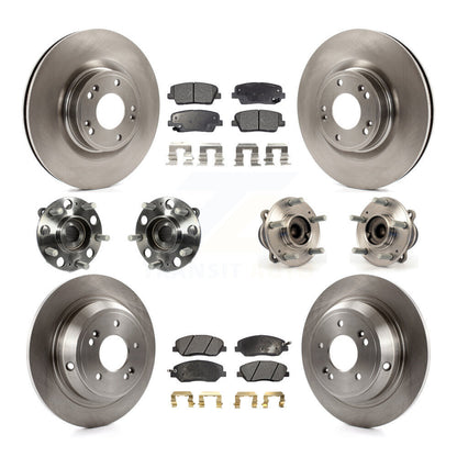 [Avant + Arrière] Kit d'ensemble roulement de roue et moyeu pour Hyundai Genesis 3.8L KBB-110413