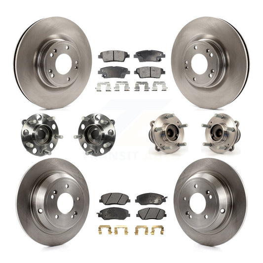 [Avant + Arrière] Kit d'ensemble roulement de roue et moyeu pour Hyundai Genesis 3.8L KBB-110414