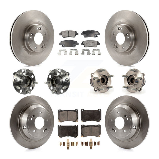 [Avant + Arrière] Kit d'ensemble roulement de roue et moyeu pour Hyundai Genesis KBB-110417