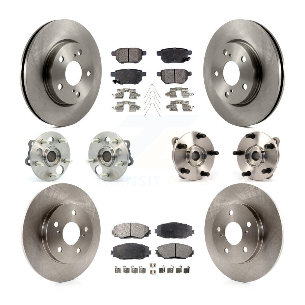 [Avant + Arrière] Kit d'ensemble roulement de roue et moyeu pour 2008-2015 Scion xB KBB-110420