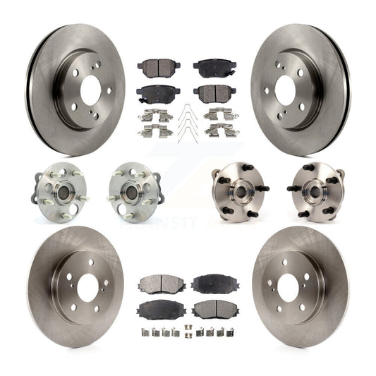[Avant + Arrière] Kit d'ensemble roulement de roue et moyeu pour 2008-2015 Scion xB KBB-110420