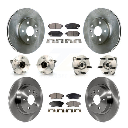 [Avant + Arrière] Kit d'ensemble roulement de roue et moyeu pour 2011-2012 Chevrolet Cruze KBB-110428