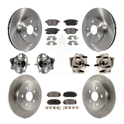 [Avant + Arrière] Kit d'ensemble roulement de roue et moyeu pour Toyota Prius Plug-In KBB-110431