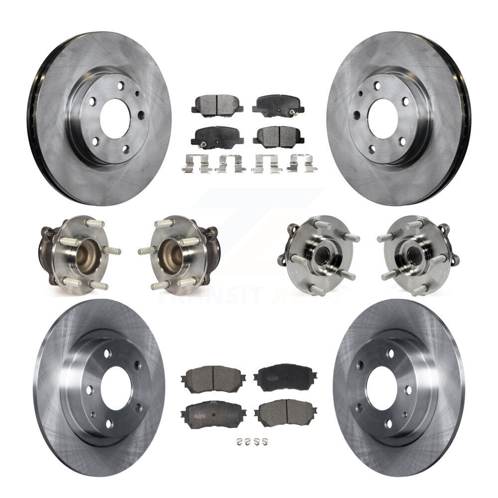 [Avant + Arrière] Kit d'ensemble roulement de roue et moyeu pour Mazda 6 KBB-110440