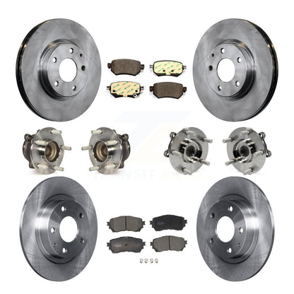 [Avant + Arrière] Kit d'ensemble roulement de roue et moyeu pour 2016-2018 Mazda 6 KBB-110441