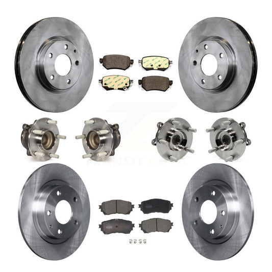 [Avant + Arrière] Kit d'ensemble roulement de roue et moyeu pour 2016-2018 Mazda 6 KBB-110441