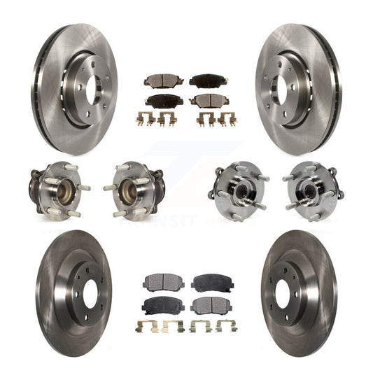 [Avant + Arrière] Kit d'ensemble roulement de roue et moyeu pour Mazda CX-5 KBB-110442
