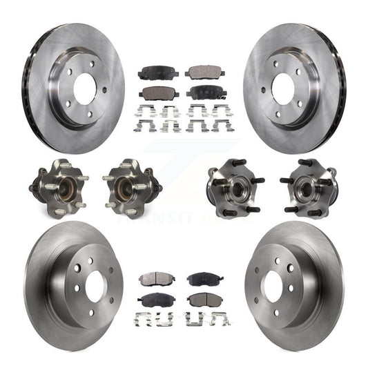 [Avant + Arrière] Kit d'ensemble roulement de roue et moyeu pour Nissan Sentra KBB-110445