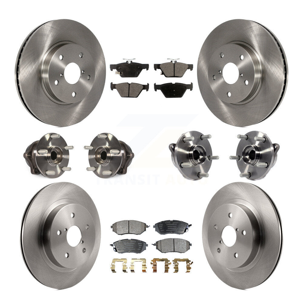 [Avant + Arrière] Kit d'ensemble roulement de roue et moyeu pour 2015 Subaru Legacy 2.5L KBB-110454