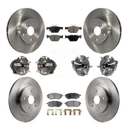 [Avant + Arrière] Kit d'ensemble roulement de roue et moyeu pour 2015 Subaru Legacy 2.5L KBB-110454