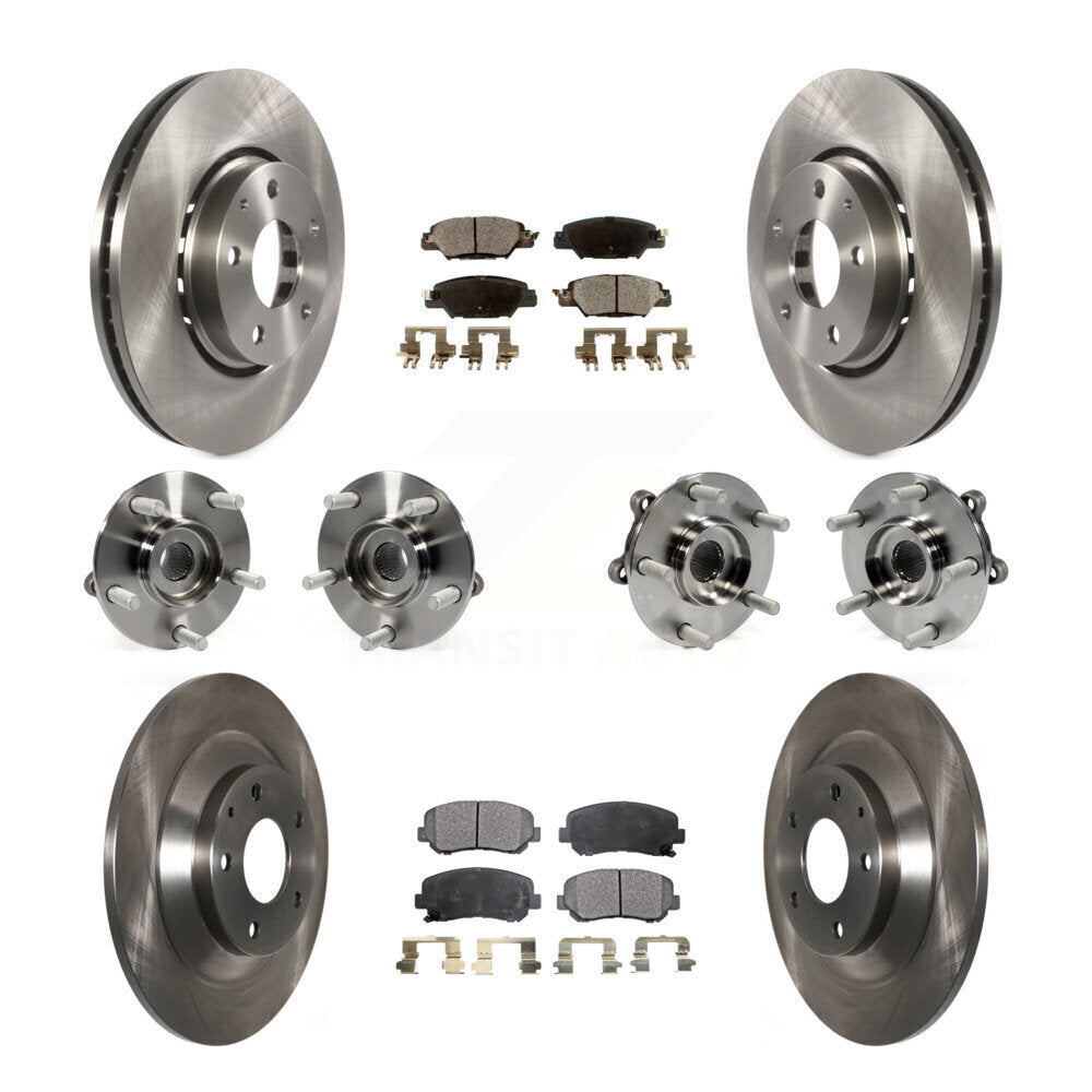 [Avant + Arrière] Kit d'ensemble roulement de roue et moyeu pour Mazda CX-5 KBB-110463