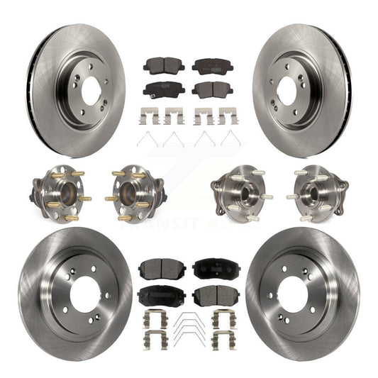 [Avant + Arrière] Kit d'ensemble roulement de roue et moyeu pour Kia Optima avec Electric Parking KBB-110468
