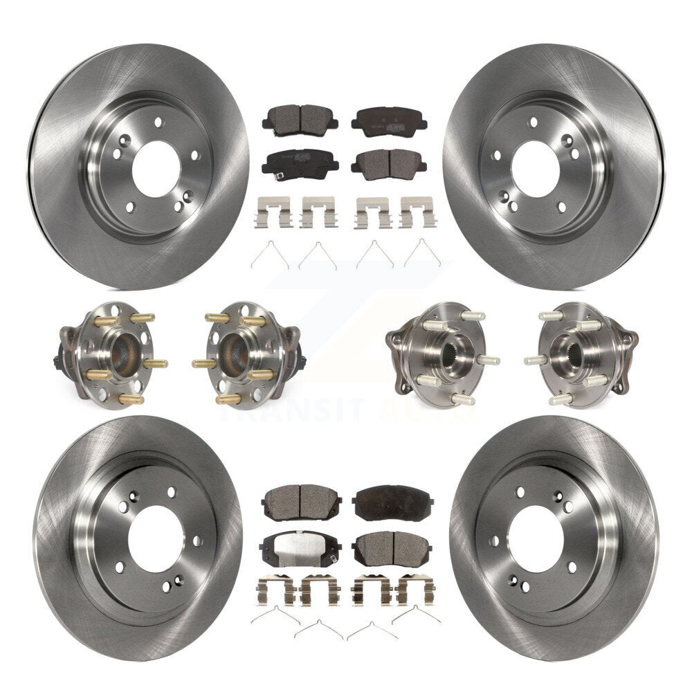 [Avant + Arrière] Kit d'ensemble roulement de roue et moyeu pour Kia Optima avec Electric Parking KBB-110472