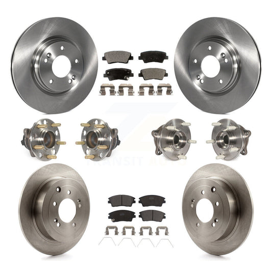 [Avant + Arrière] Kit d'ensemble roulement de roue et moyeu pour Hyundai Tucson Kia Sportage KBB-110474