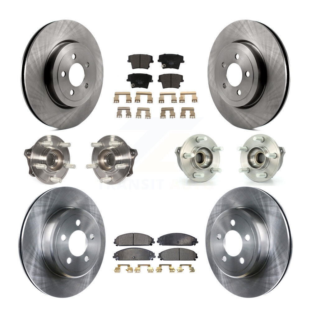 [Avant + Arrière] Kit d'ensemble roulement de roue et moyeu pour Dodge Charger Chrysler 300 Challenger KBB-110475