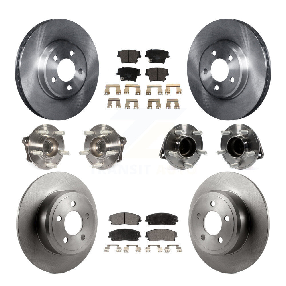 [Avant + Arrière] Kit d'ensemble roulement de roue et moyeu pour Dodge Charger Chrysler 300 Challenger KBB-110477