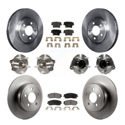 [Avant + Arrière] Kit d'ensemble roulement de roue et moyeu pour Dodge Charger Chrysler 300 Challenger KBB-110477