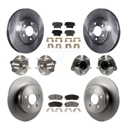 [Avant + Arrière] Kit d'ensemble roulement de roue et moyeu pour Dodge Charger Chrysler 300 Challenger KBB-110477