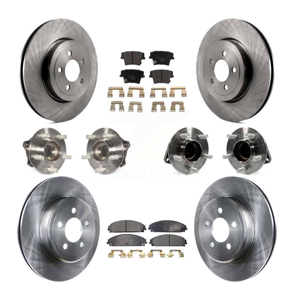 [Avant + Arrière] Kit d'ensemble roulement de roue et moyeu pour Dodge Challenger Chrysler 300 Charger KBB-110478