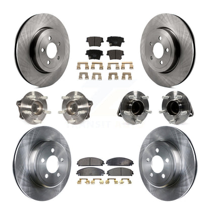 [Avant + Arrière] Kit d'ensemble roulement de roue et moyeu pour Dodge Challenger Chrysler 300 Charger KBB-110478