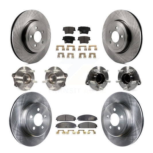 [Avant + Arrière] Kit d'ensemble roulement de roue et moyeu pour Dodge Challenger Chrysler 300 Charger KBB-110478