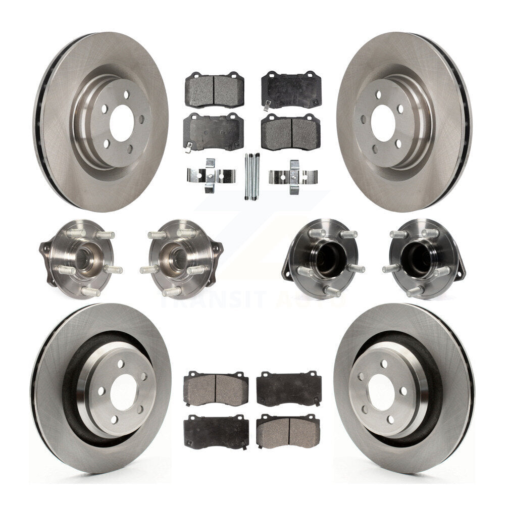 [Avant + Arrière] Kit d'ensemble roulement de roue et moyeu pour Dodge Charger Challenger KBB-110480